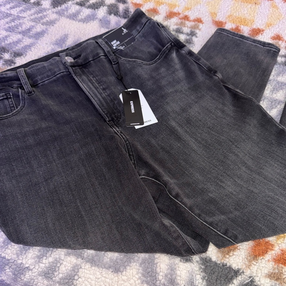 Express Flexx Jeans Skinny high rise L short